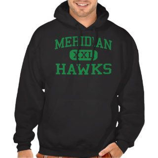 Meridian   Hawks   High School   Macon Illinois Hooded Sweatshirts