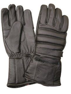 Allstate Leather Unisex Adult AL3051 Padded riding glove X Small Black Clothing