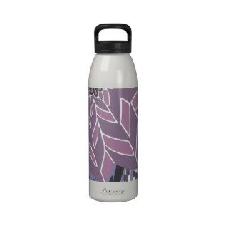 BAYAMO Art Deco Leaves in Mauve and More Drinking Bottles