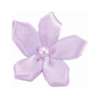 Bulk Buy Offray 5 Petal Violet W/Pearl 6/Pkg Light Orchid 15259 430 (6 Pack)