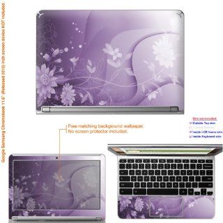 Decalrus   Matte Decal Skin Sticker for Google Samsung Chromebook with 11.6" screen (IMPORTANT read Compare your laptop to IDENTIFY image on this listing for correct model) case cover Mat_Chromebook11 431 Computers & Accessories