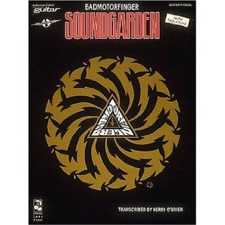 Soundgarden  Badmotorfinger, Guitar, Vocal, with Tabulature, Authorized Edition (Play It Like It Is) Soundgarden 0073999011982 Books