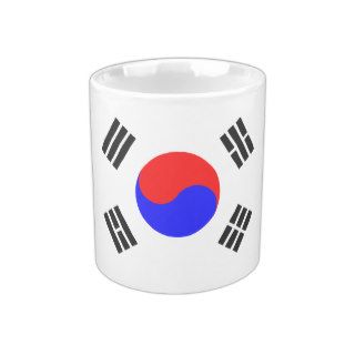 South Korean Flag Mugs