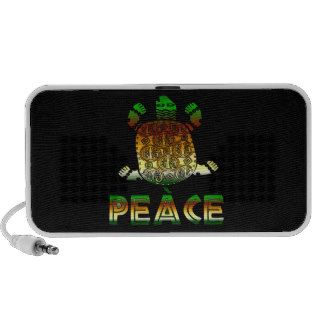 Peace Turtle Laptop Speakers
