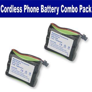 Sylvania ST88201 Cordless Phone Battery Combo Pack includes 2 x EM CPH 454 Batteries Electronics