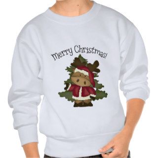 Christmas Moose holiday Sweatshirt