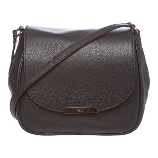 Fendi Navy Pebbled Leather Crossbody Bag Fendi Designer Handbags