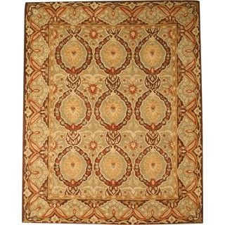 Hand Tufted Twisted Wool Royal Kabul Oriental Rug (7'9" x 9'9") EORC 7x9   10x14 Rugs