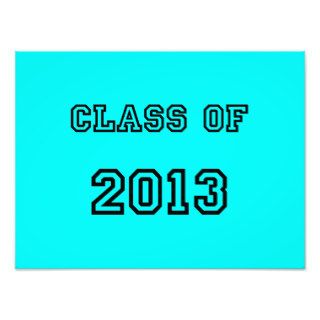 Class of 2013 Neon Blue Senior Graduation Gifts Art Photo