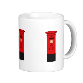 British Post Box Coffee Mugs