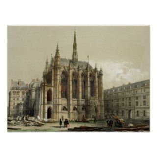 La Sainte Chapelle, Paris Poster