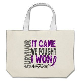 Leiomyosarcoma Survivor It Came We Fought I Won Tote Bag