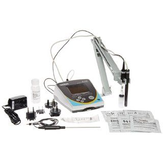 Oakton Instruments WD 35414 00 Series PC 2700 Benchtop Meter with pH Electrode, Conductivity/Temperature Probe, Electrode stand and Software Lab Electrodes