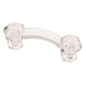Liberty 3 in. Victorian Glass Cabinet Hardware Pull 29388.0