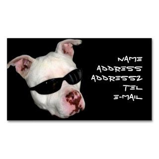 Pitbull business cards