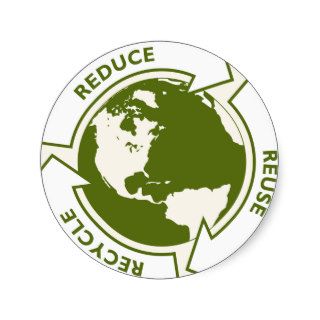 conco go green logo stickers
