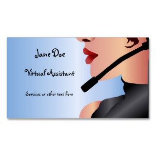 Virtual Assistance Business Card