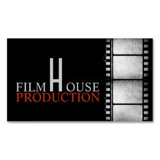 Director Clapperboard Film Movies Producer Act Business Cards