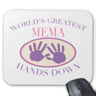 Best MeMa Hands Down T shirt Mouse Pad