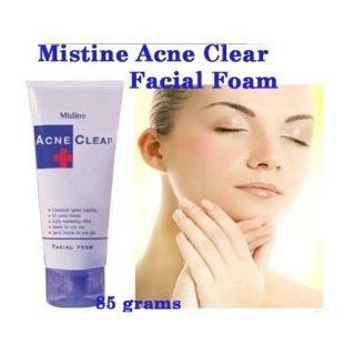 SmileThaiand Mistine Acne Scar Clear Oil Blemish Control Facial Foam Face Wash. 