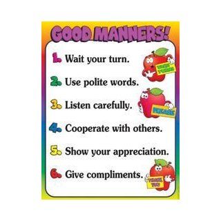 Teachers Friend 978 0 439 50599 4 Good Manners Chart Toys & Games
