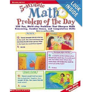 Scholastic 978 0 439 17539 5 5 Minute Math Problem of the Day Books
