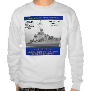 USS Zellars (DD 777) Sweatshirt