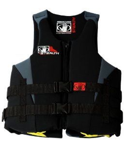 Body Glove Men's Stealth U.S. Coast Guard Approved Neoprene Pfd Life Vest  Fishing Vests  Sports & Outdoors