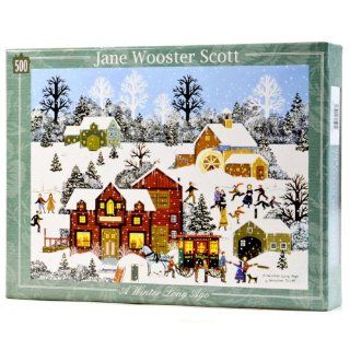 Jane Wooster Scott Winter Long Ago 1000 piece Toys & Games