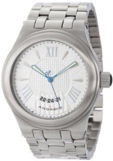 ANDROID Men's AD456BS Spiral Big Date Automatic Silver Bracelet Watch at  Men's Watch store.