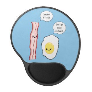 Cute Bacon and Egg Cartoon Gel Mouse Pads