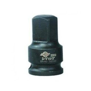 Sunex 3300 3/8 Inch Female by 1/2 Inch Male Socket Adapter with Friction Ball Drive    