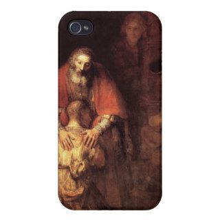 Rembrandt The Return of the Prodigal Son Painting Case For iPhone 4