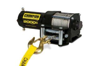 Champion Power Equipment 12003 Power Winch Kit   2000 lb. Capacity Automotive