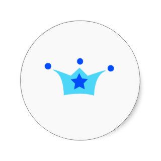 prince crown stickers