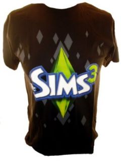 The Sims 3 Mens T Shirt   Diamond Logos Distressed Style Novelty T Shirts Clothing