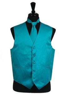 Vest Tie Set Turquoise Clothing