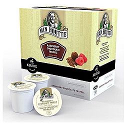Van Houtte Raspberry Truffle Coffee K Cups for Keurig Brewers 96 K Cups Coffee Makers