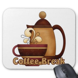 Coffee Break Mouse Mat