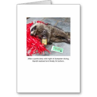 Party Animal Roadkill Birthday Card