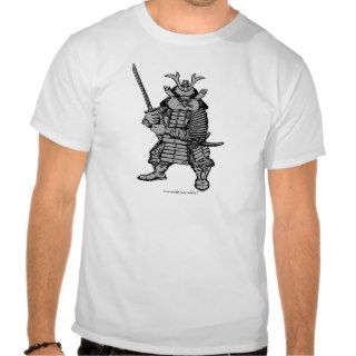 Cool Japanese samurai t shirt design