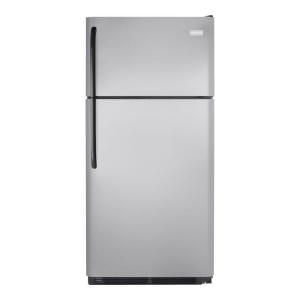 Frigidaire 18.2 cu. ft. Top Freezer Refrigerator in Silver Mist FFHT1826LM