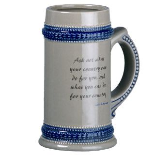 Ask not what your country can do for you, ask wcoffee mug