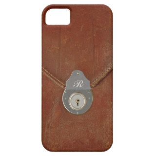 Locked Leather Case Effect on iPhone 5 Case