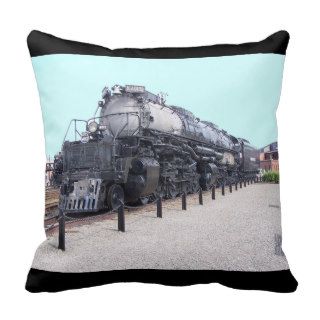 Union Pacific Railroad Alco Big Boy Steam Engine Pillows
