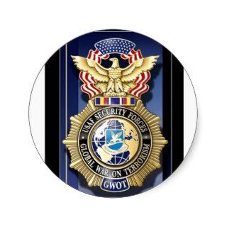 Air Force Security Police GWOT Stickers