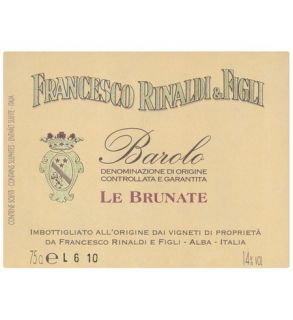2006 Francesco Rinaldi Barolo Brunate 750 mL Wine