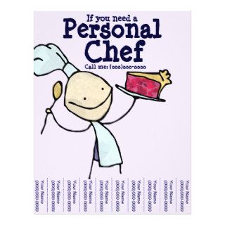 If you need a Personal Chef Flyer