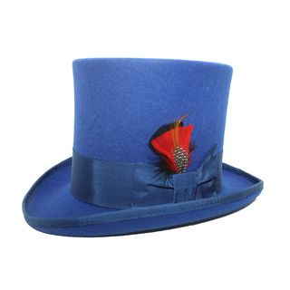 Ferrecci Men's Royal Blue Top Hat Ferrecci Men's Hats