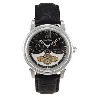 Lucien Piccard Men's Black and White Automatic Watch Lucien Piccard Men's Lucien Piccard Watches